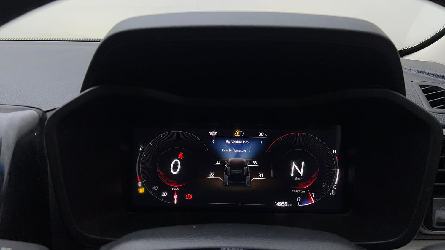 Used 2024 Mahindra XUV 3XO AX5 1.2 Petrol Petrol Manual interior CLUSTERMETER VIEW