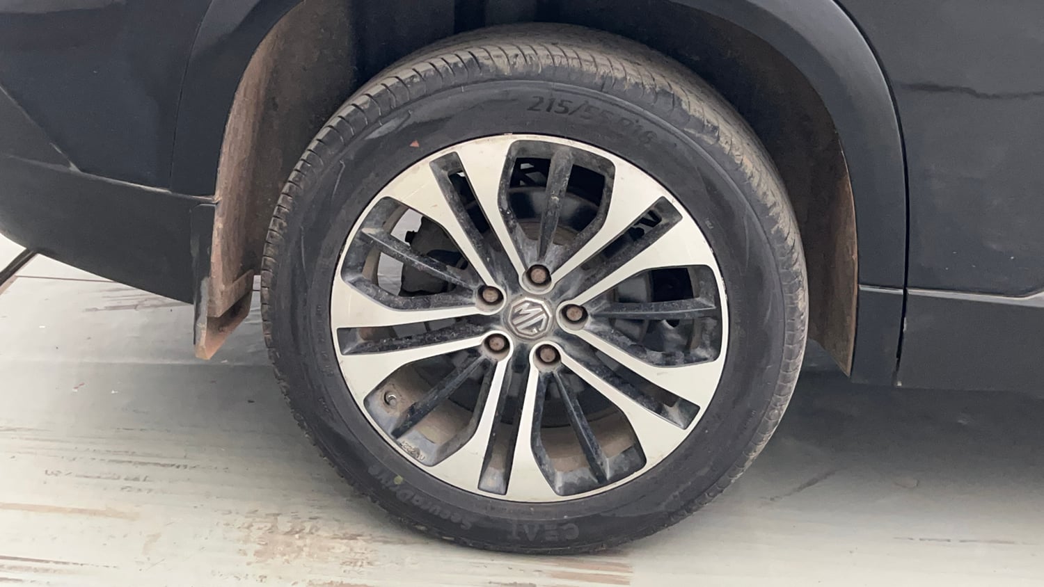 Used 2021 MG Motors Hector Sharp 1.5 Petrol Turbo DCT Petrol Automatic tyres RIGHT REAR TYRE RIM VIEW