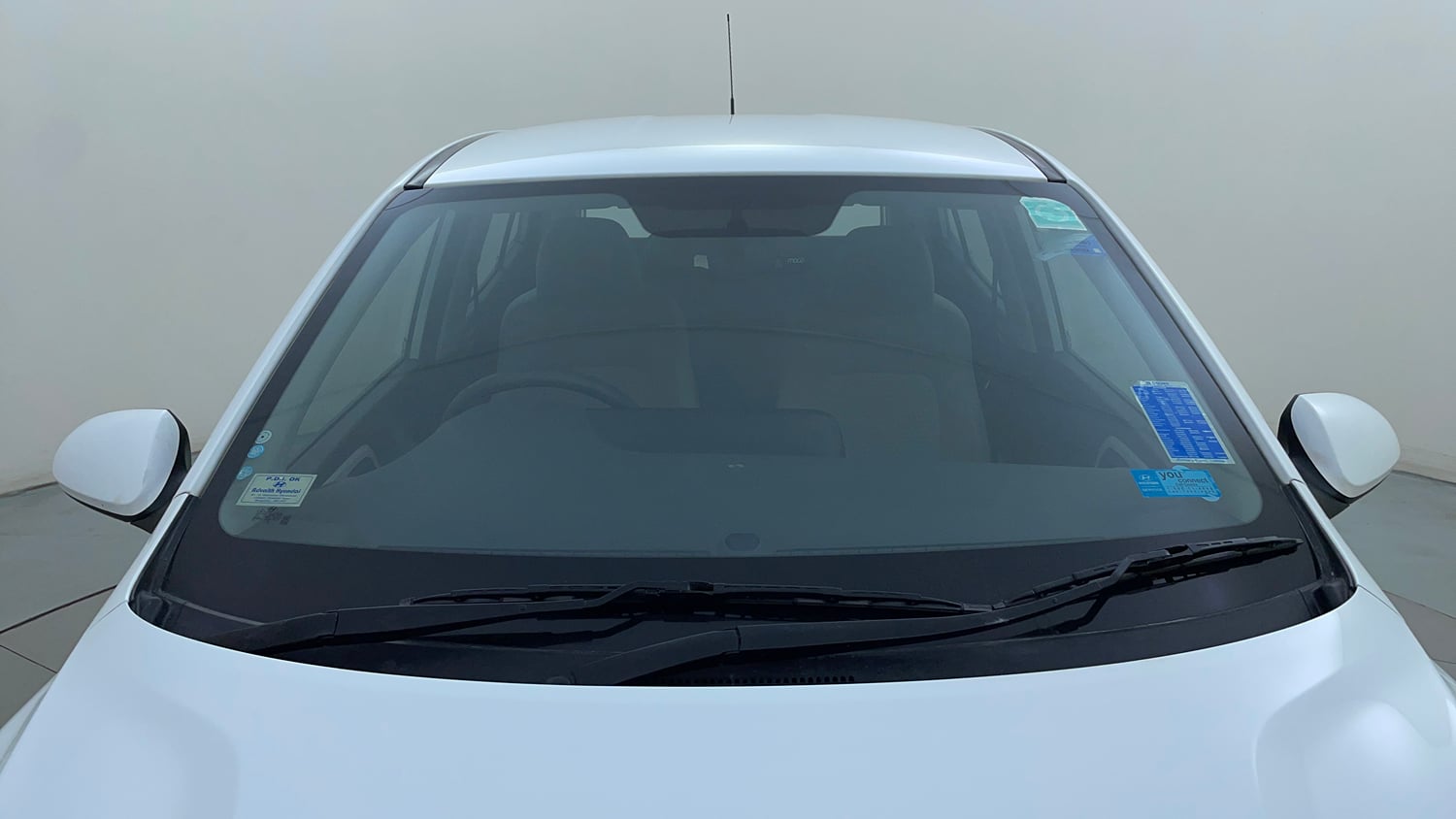 Used 2022 Hyundai Grand i10 Nios Magna 1.2 Kappa VTVT Petrol Manual exterior FRONT WINDSHIELD VIEW