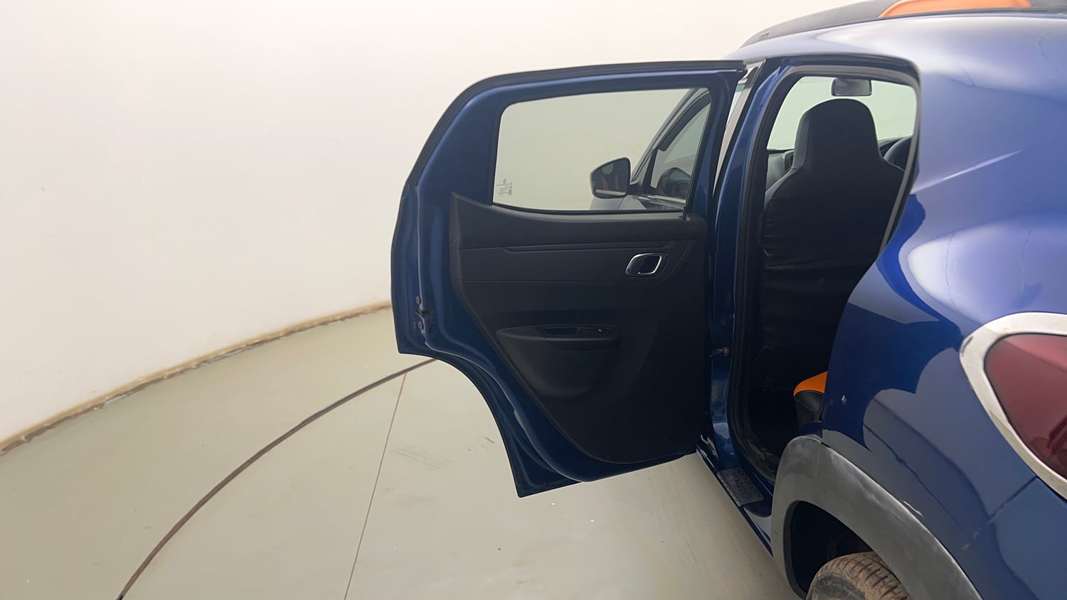 Used 2021 Renault Kwid CLIMBER 1.0 Opt Petrol Manual interior LEFT REAR DOOR OPEN VIEW