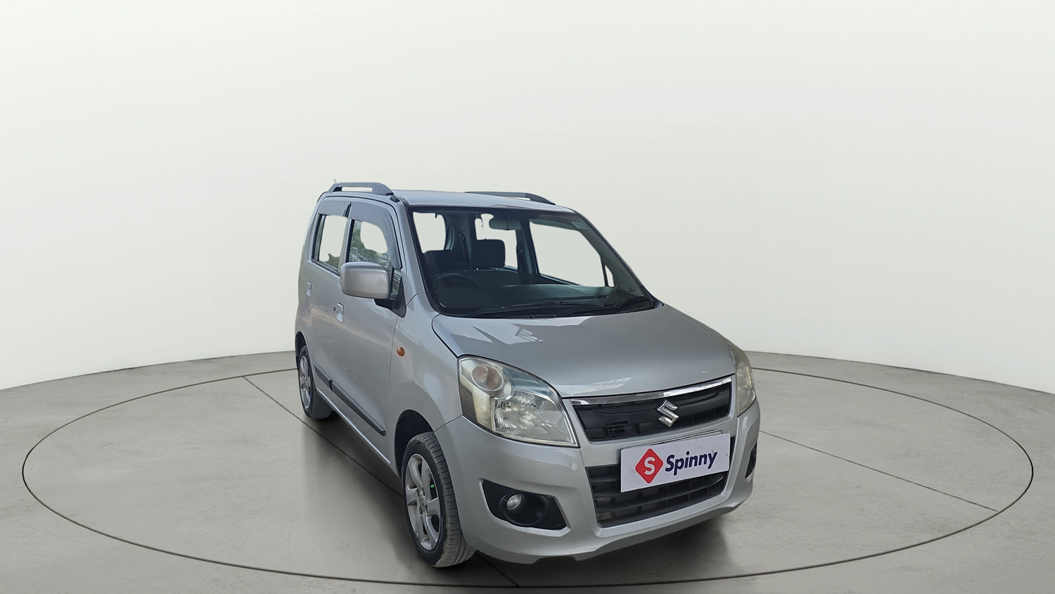 Used 2015 Maruti Suzuki Wagon R VXI Petrol Manual exterior RIGHT FRONT CORNER VIEW