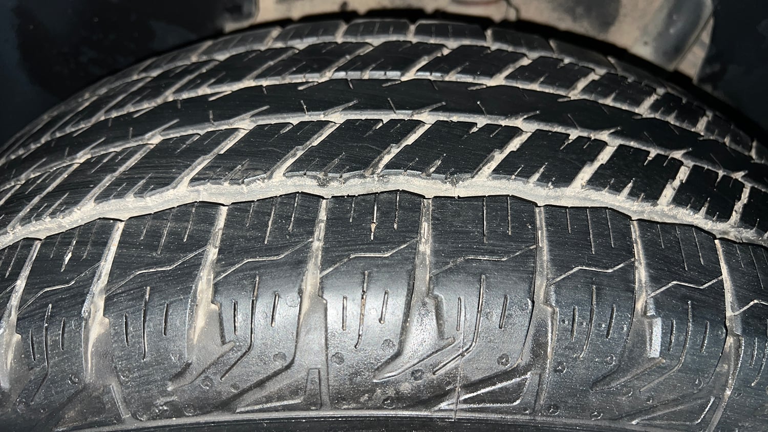 Used 2022 Tata Harrier XT Diesel Manual tyres RIGHT REAR TYRE TREAD VIEW