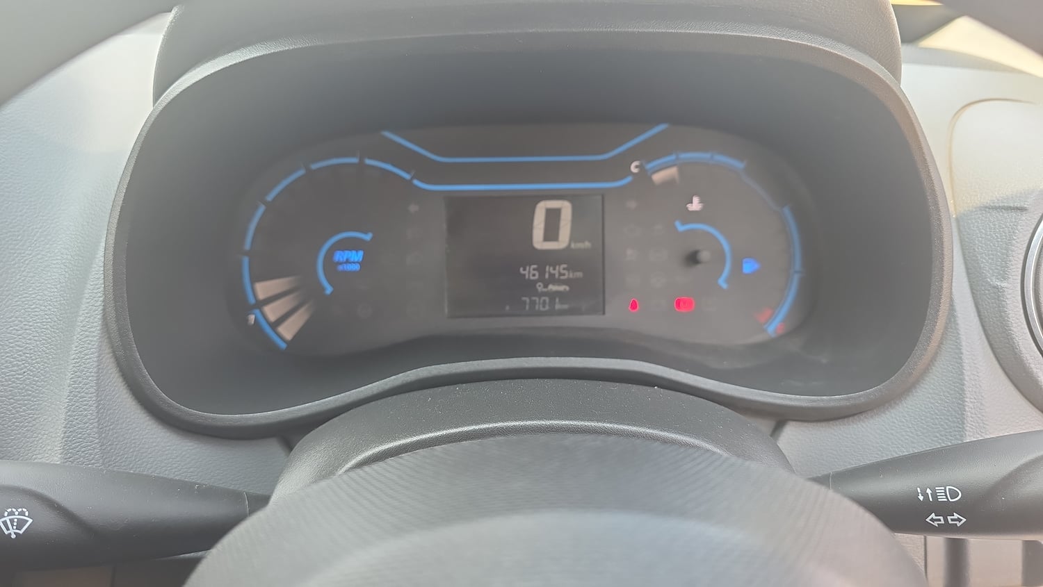 Used 2021 Renault Kwid RXT 1.0 Opt Petrol Manual interior CLUSTERMETER VIEW