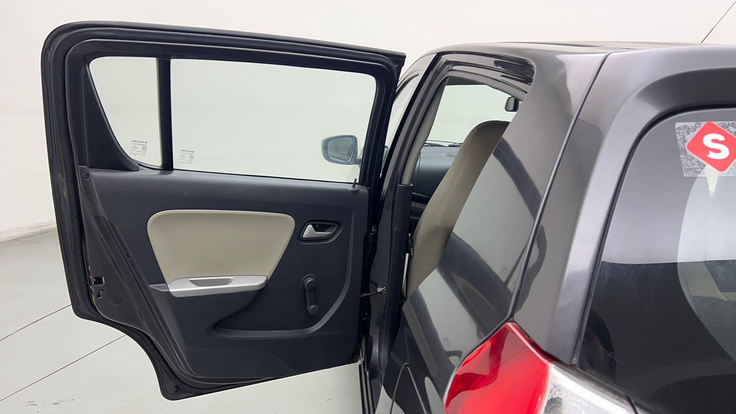 Used 2017 maruti-suzuki Alto K10 VXi (O) AMT Petrol Automatic interior LEFT REAR DOOR OPEN VIEW