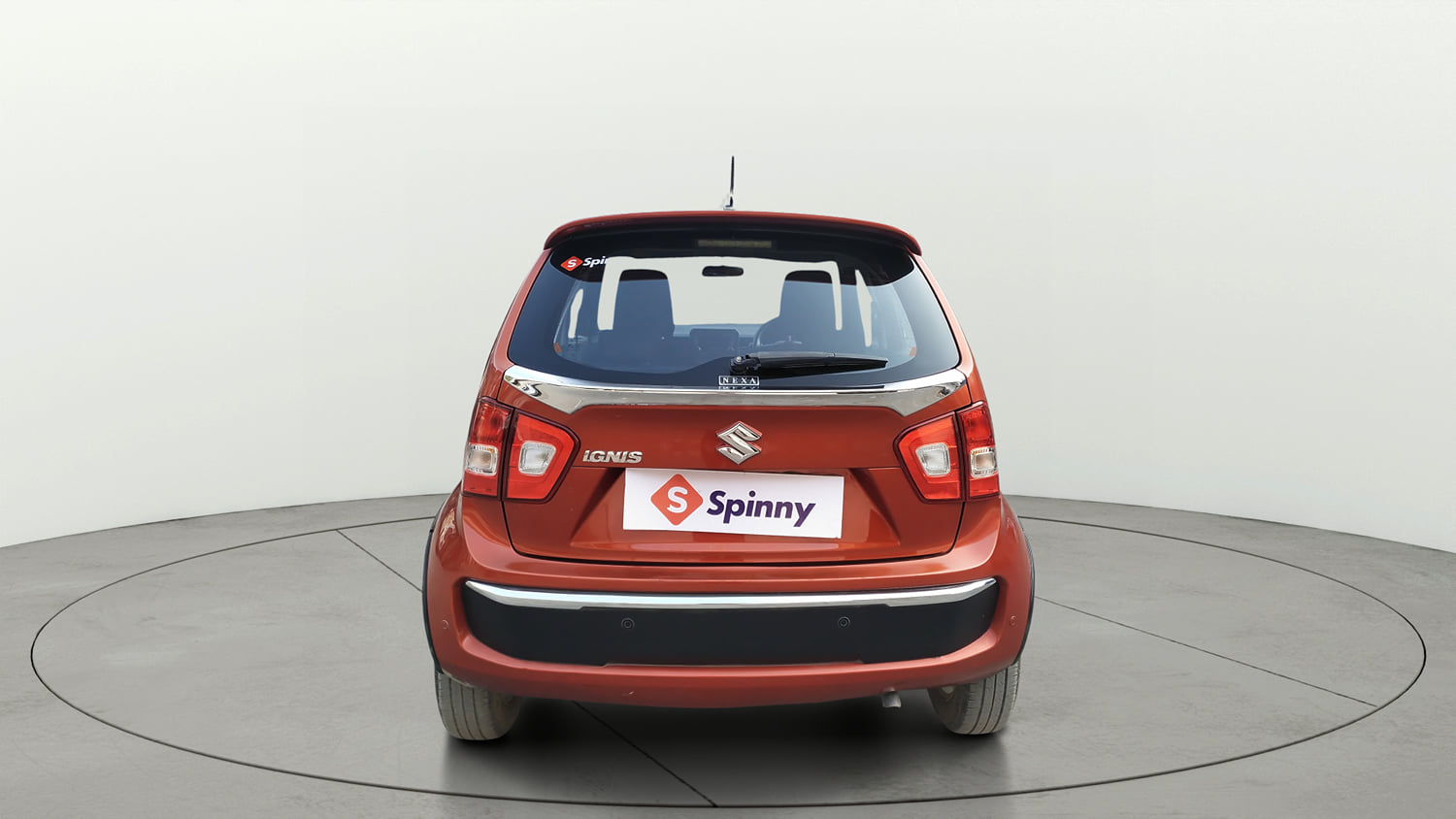 Used 2017 Maruti Suzuki Ignis Zeta 1.2 AMT Petrol Automatic exterior BACK VIEW