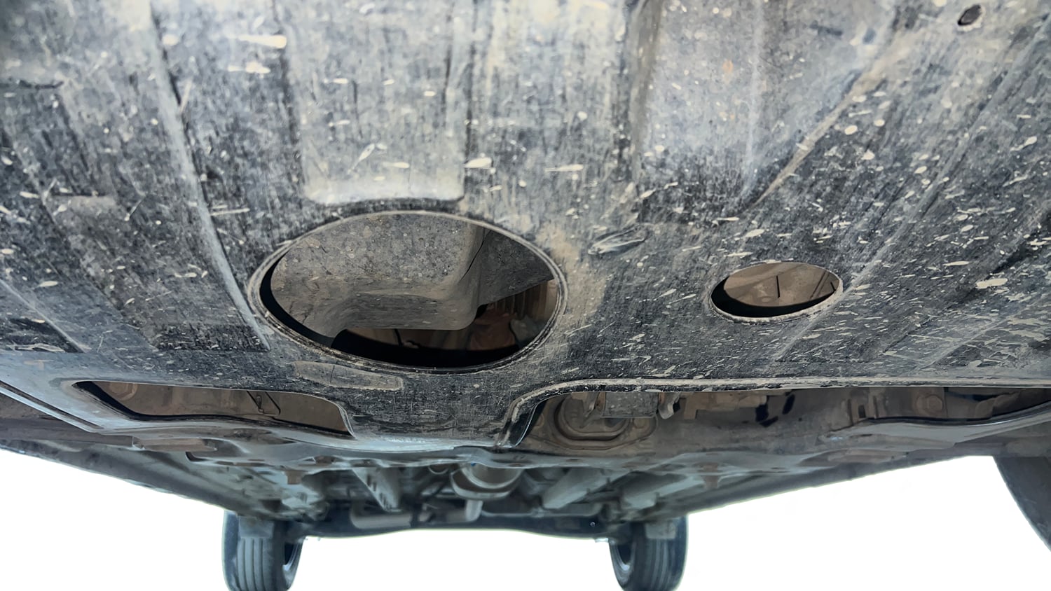 Used 2024 Hyundai Creta 1.5 MPi Petrol MT SX Tech Petrol Manual extra FRONT LEFT UNDERBODY VIEW