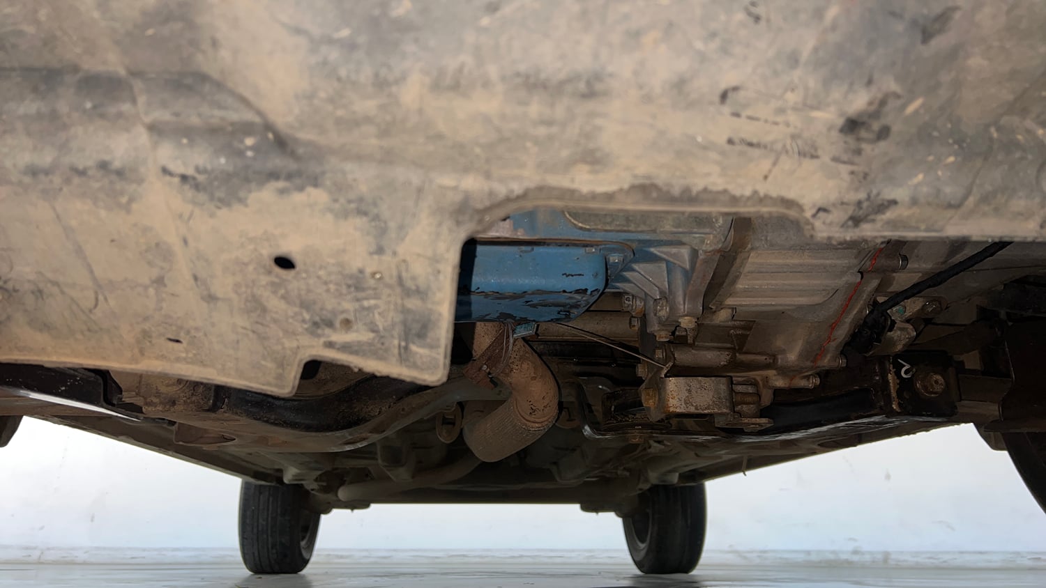 Used 2021 Tata Nexon XZA Plus Diesel Diesel Automatic extra FRONT LEFT UNDERBODY VIEW