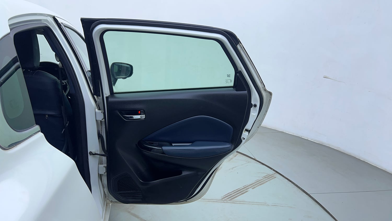 Used 2022 Maruti Suzuki Baleno Alpha MT Petrol Manual interior RIGHT REAR DOOR OPEN VIEW