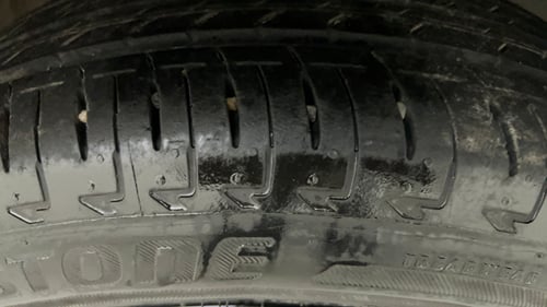 Used 2024 Maruti Suzuki Ignis Zeta 1.2 MT Petrol Manual tyres RIGHT FRONT TYRE TREAD VIEW