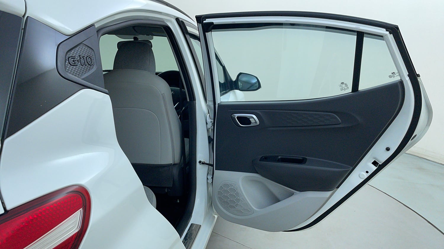 Used 2022 Hyundai Grand i10 Nios Asta AMT 1.2 Kappa VTVT Petrol Automatic interior RIGHT REAR DOOR OPEN VIEW