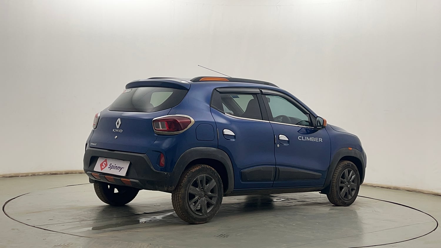 Used 2021 Renault Kwid CLIMBER 1.0 Opt Petrol Manual exterior RIGHT REAR CORNER VIEW