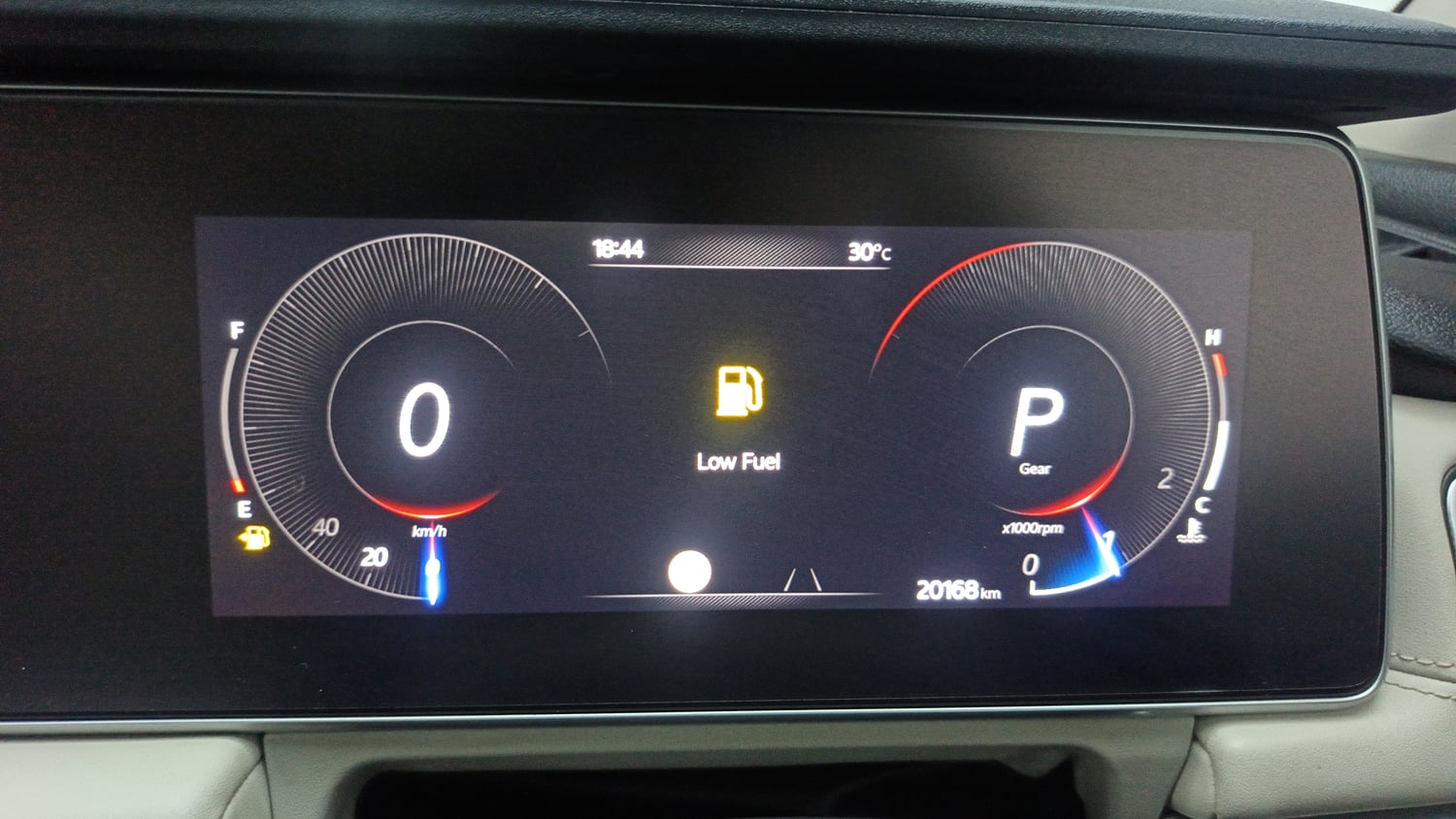 Used 2022 Mahindra XUV700 AX 7 Petrol AT 7 STR Petrol Automatic interior CLUSTERMETER VIEW