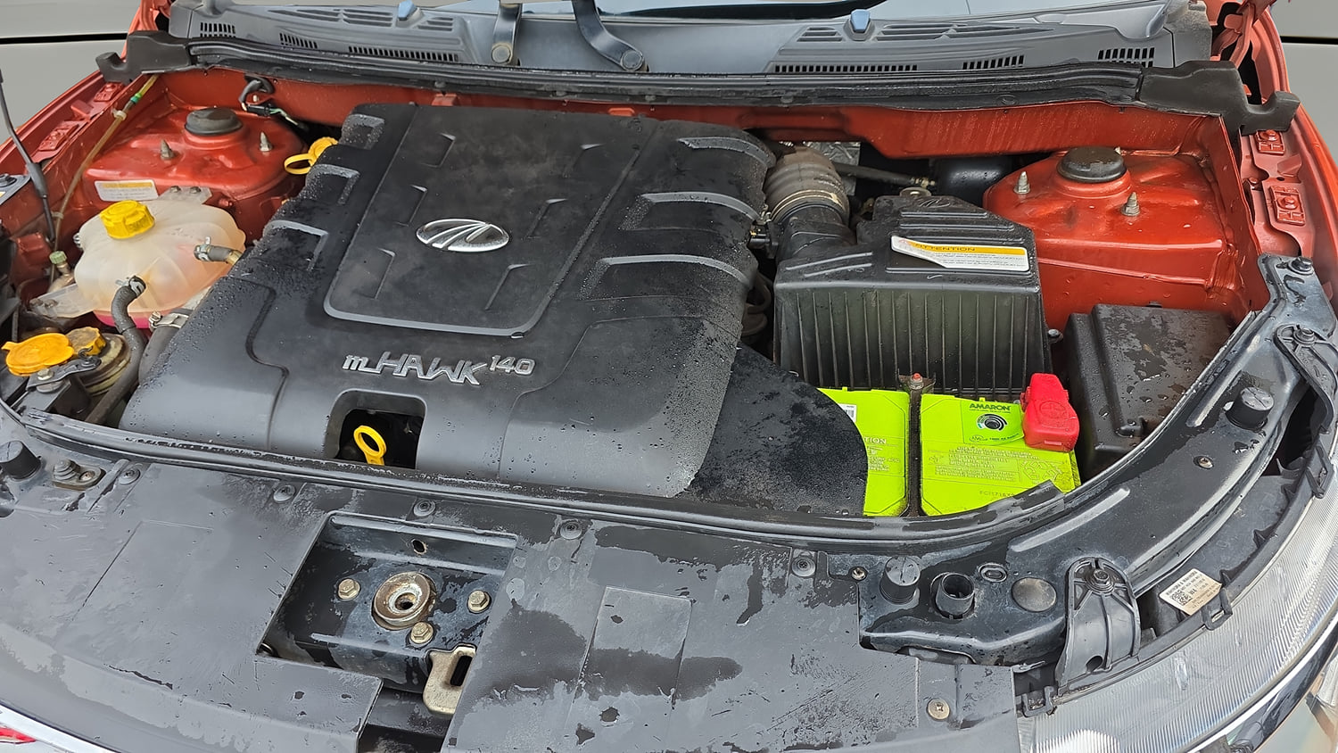 Used 2017 Mahindra XUV500 W4 Diesel Manual engine ENGINE LEFT SIDE VIEW
