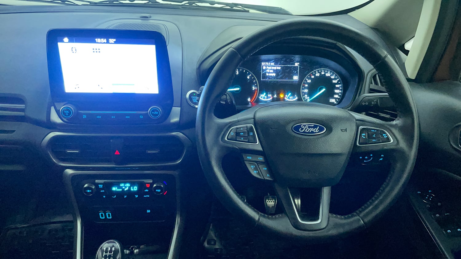 Used 2019 Ford EcoSport Titanium + 1.5L TDCi Diesel Manual interior STEERING VIEW