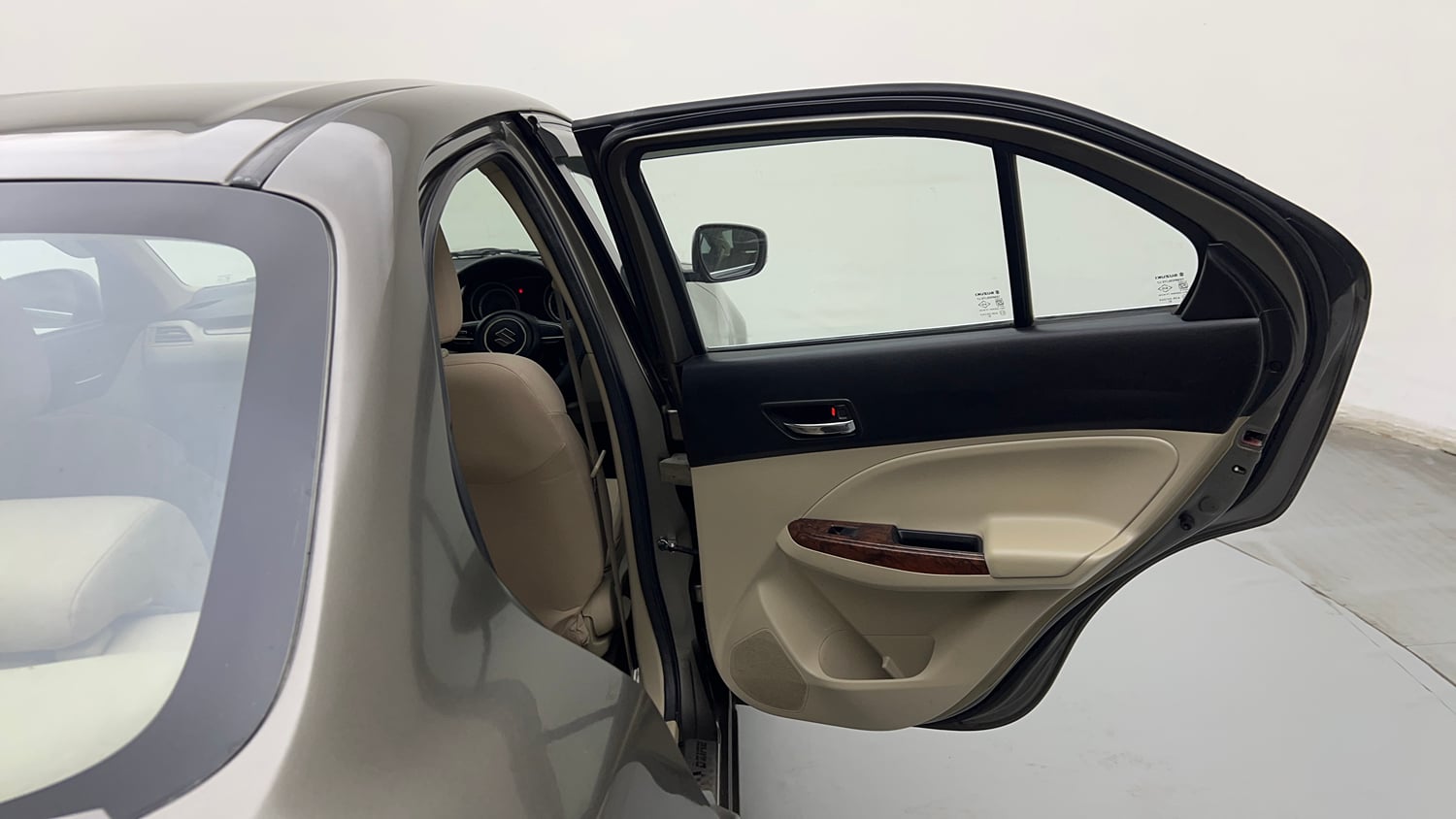 Used 2018 Maruti Suzuki Dzire VXi AMT Petrol Automatic interior RIGHT REAR DOOR OPEN VIEW