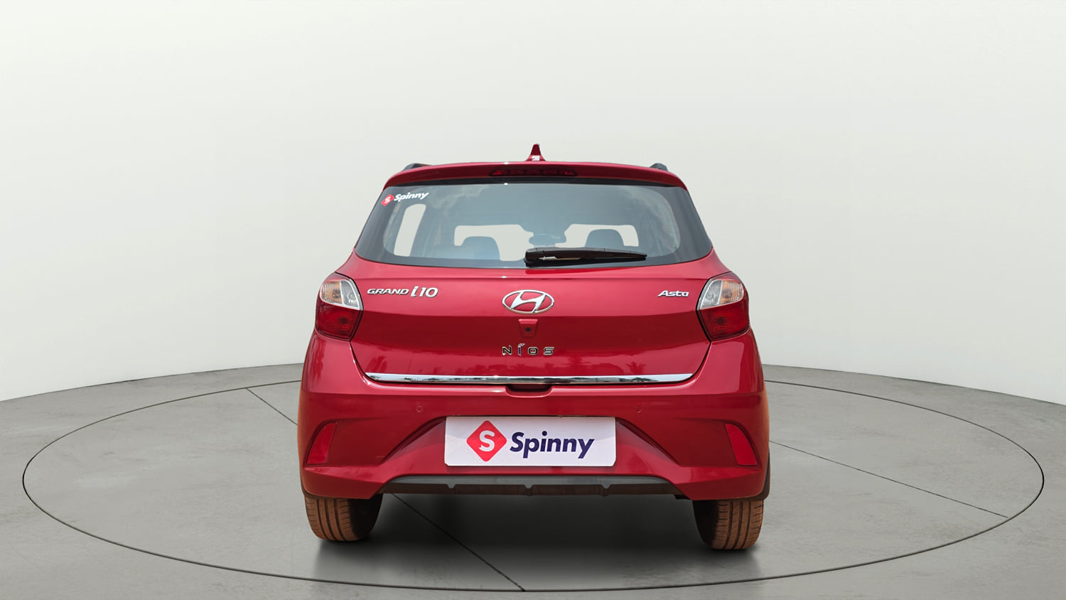 Used 2020 Hyundai Grand i10 Nios Asta 1.2 Kappa VTVT Petrol Manual exterior BACK VIEW