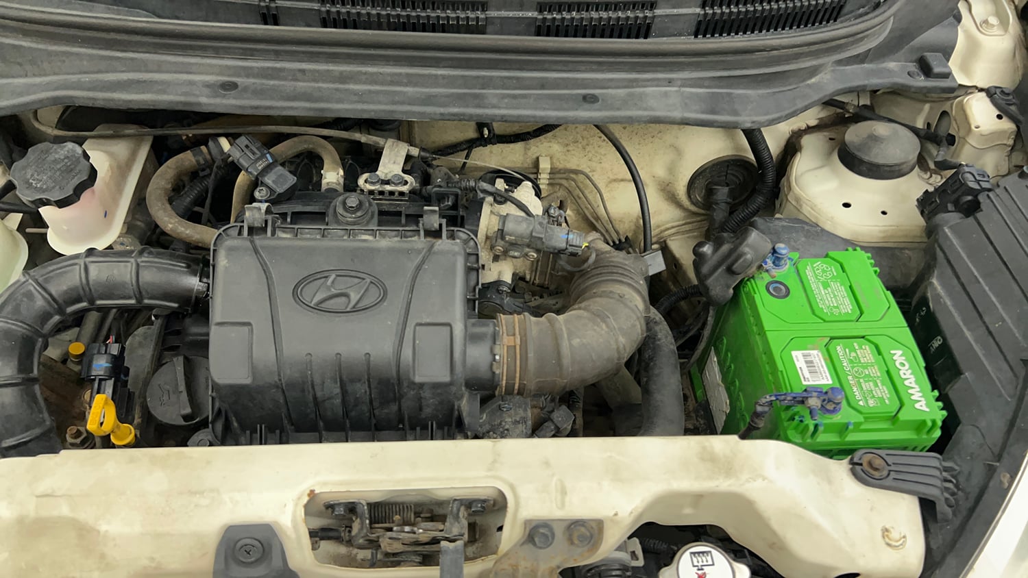 Used 2017 Hyundai Eon Magna + Petrol Manual engine ENGINE LEFT SIDE VIEW