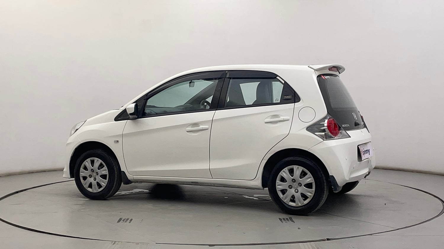 Used 2014 Honda Brio S MT Petrol Manual exterior LEFT REAR CORNER VIEW