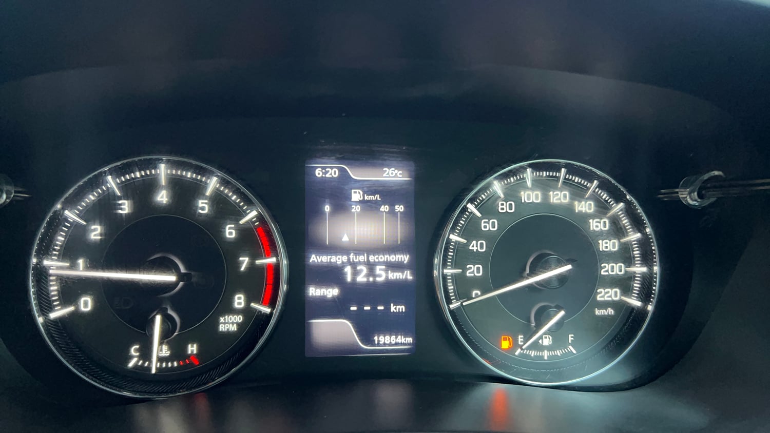 Used 2022 Maruti Suzuki Baleno Alpha MT Petrol Manual interior CLUSTERMETER VIEW