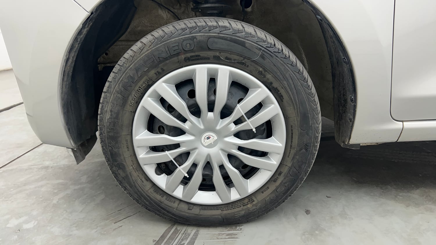 Used 2023 Maruti Suzuki Alto K10 VXi AGS Petrol Automatic tyres LEFT FRONT TYRE RIM VIEW