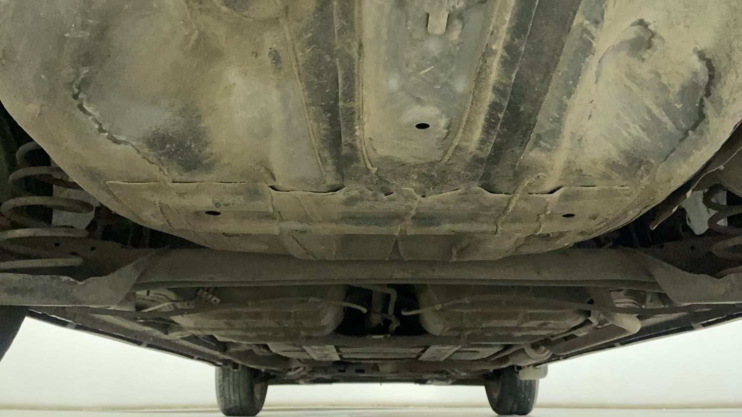 Used 2021 Honda WR-V VX MT Petrol Petrol Manual extra REAR UNDERBODY VIEW (TAKEN FROM REAR)