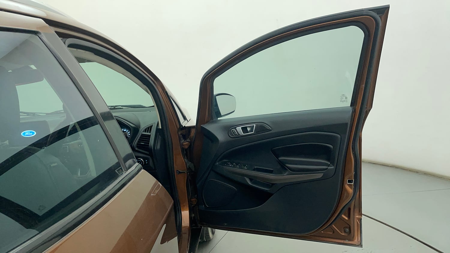 Used 2019 Ford EcoSport Titanium + 1.5L TDCi Diesel Manual interior RIGHT FRONT DOOR OPEN VIEW