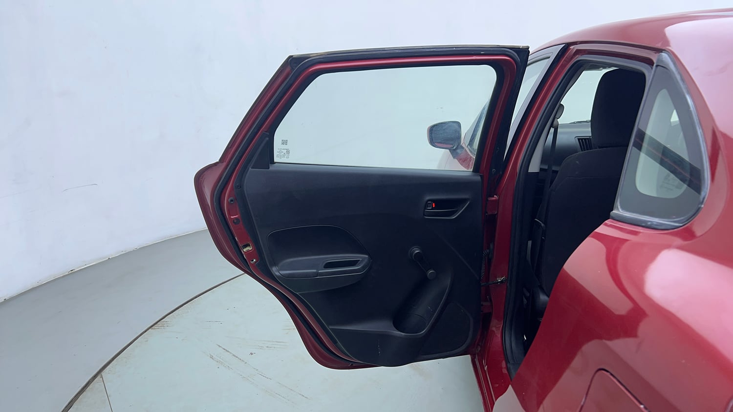 Used 2021 Maruti Suzuki Baleno Sigma Petrol Manual interior LEFT REAR DOOR OPEN VIEW