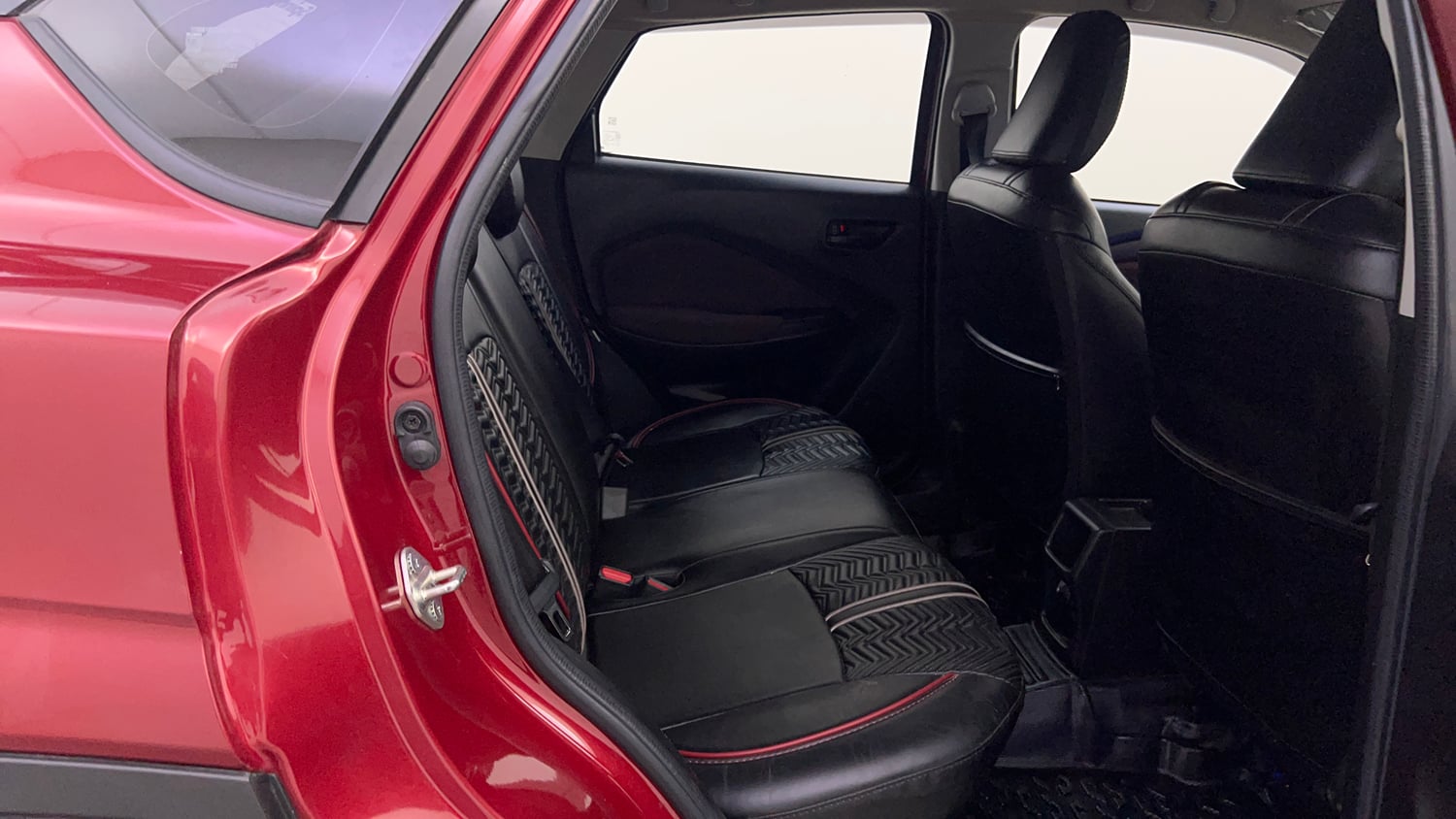 Used 2024 Maruti Suzuki Fronx Delta Plus 1.2L MT Petrol Manual interior RIGHT SIDE REAR DOOR CABIN VIEW