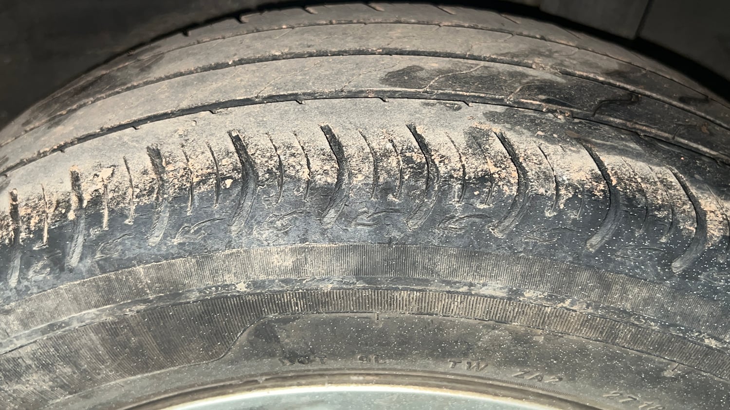 Used 2018 Honda Amaze 1.2 VX MT Petrol Petrol Manual tyres LEFT REAR TYRE TREAD VIEW