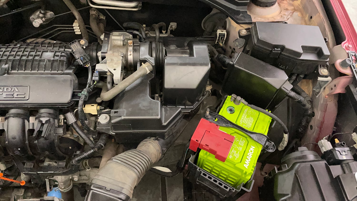 Used 2018 Honda Amaze 1.2 VX MT Petrol Petrol Manual engine ENGINE LEFT SIDE VIEW