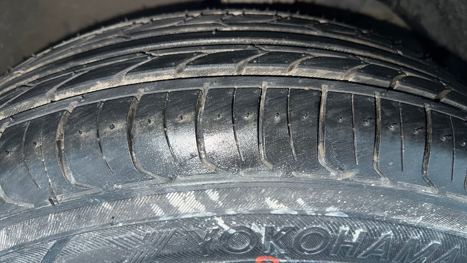 Used 2019 Maruti Suzuki Dzire VXi Petrol Manual tyres RIGHT FRONT TYRE TREAD VIEW