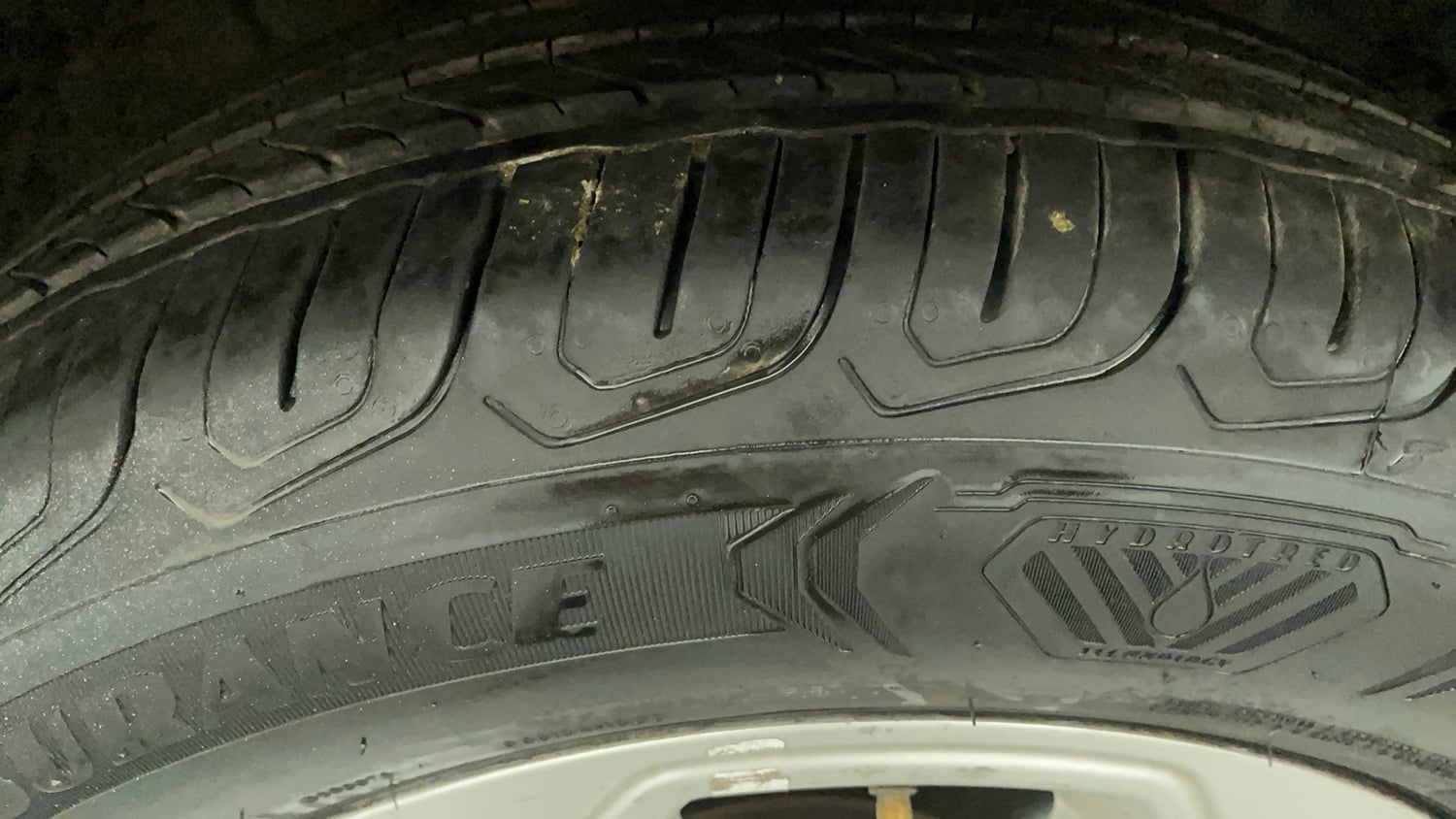 Used 2019 Ford EcoSport Titanium + 1.5L TDCi Diesel Manual tyres LEFT FRONT TYRE TREAD VIEW