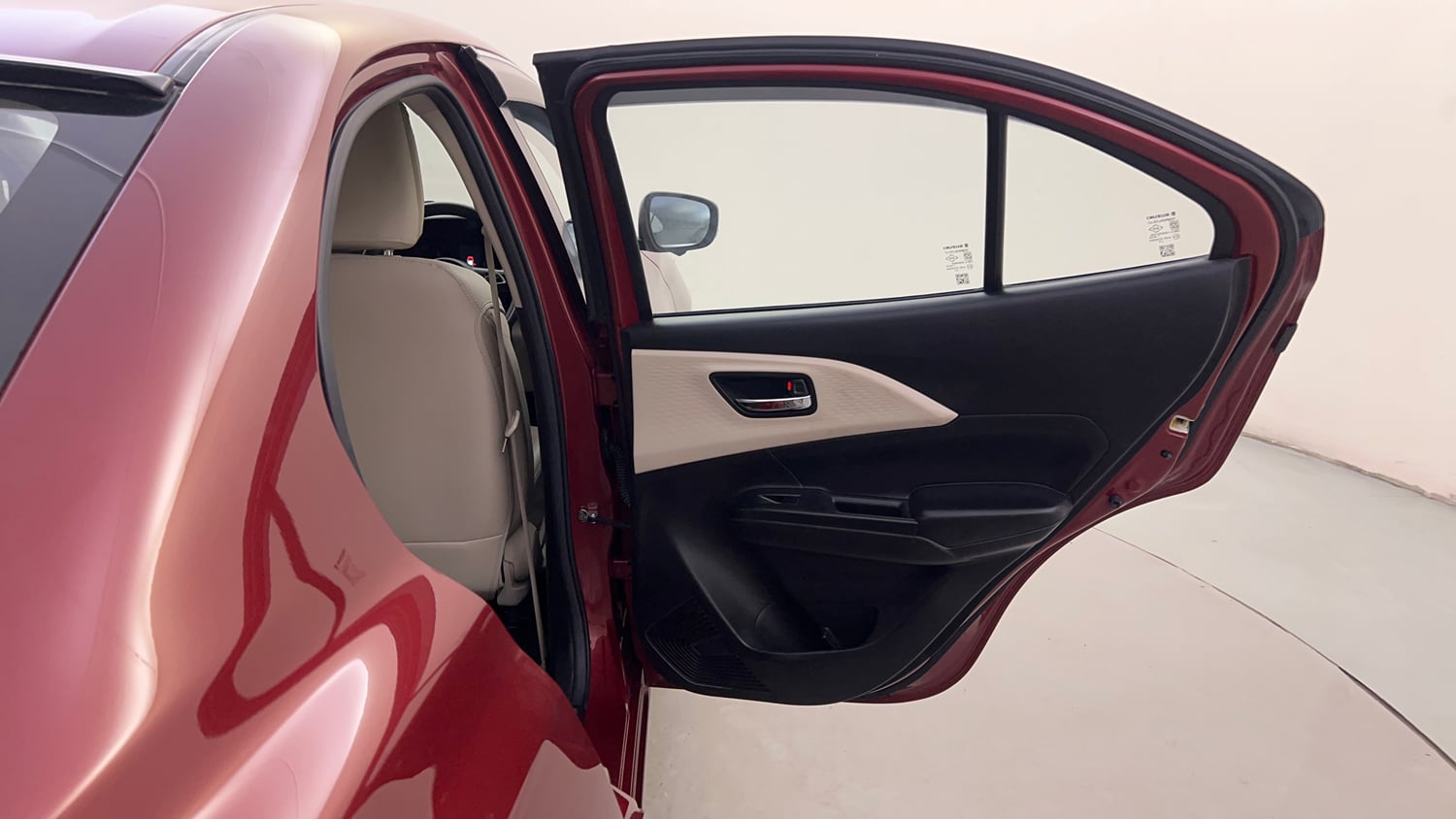 Used 2025 Maruti Suzuki Dzire ZXi Plus Petrol Manual interior RIGHT REAR DOOR OPEN VIEW