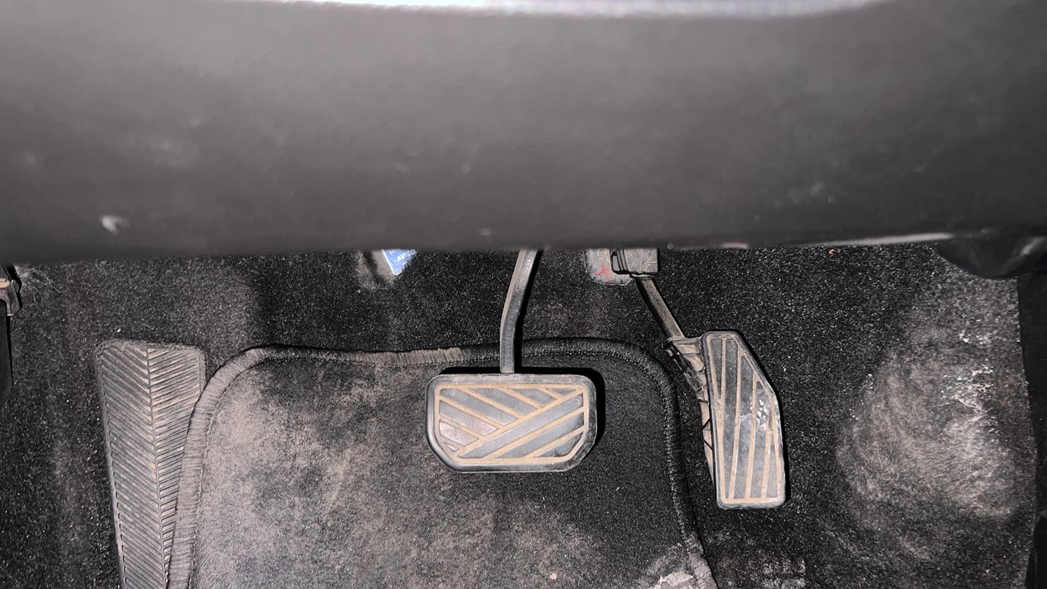 Used 2020 Toyota Glanza G CVT Petrol Automatic interior PEDALS VIEW