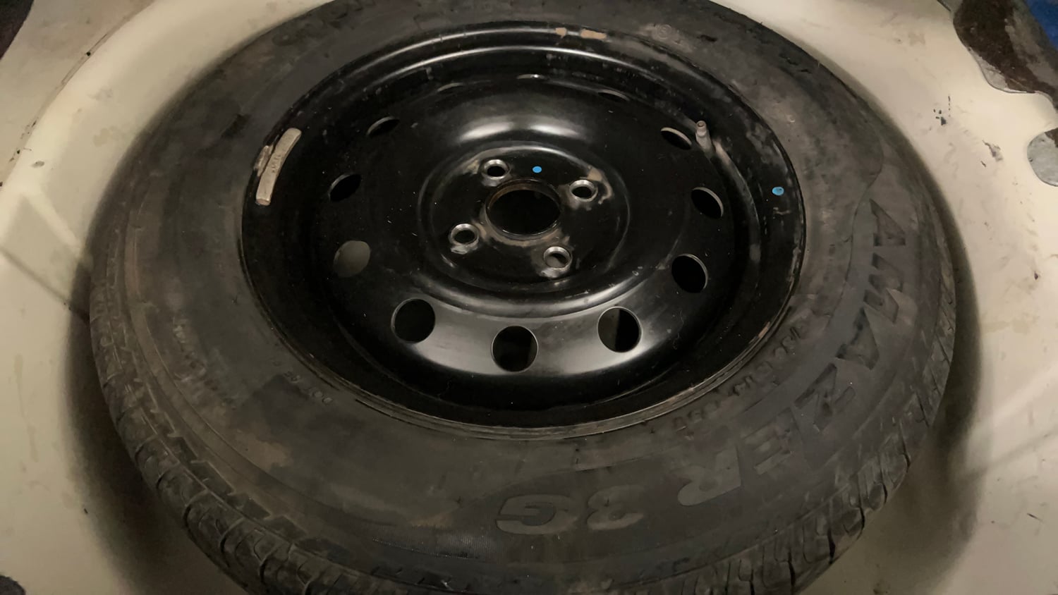 Used 2012 Maruti Suzuki Swift Dzire VXI Petrol Manual tyres SPARE TYRE VIEW