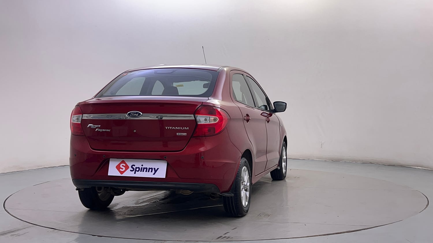 Used 2016 Ford Figo Aspire Titanium1.5 TDCi Diesel Manual exterior RIGHT REAR CORNER VIEW