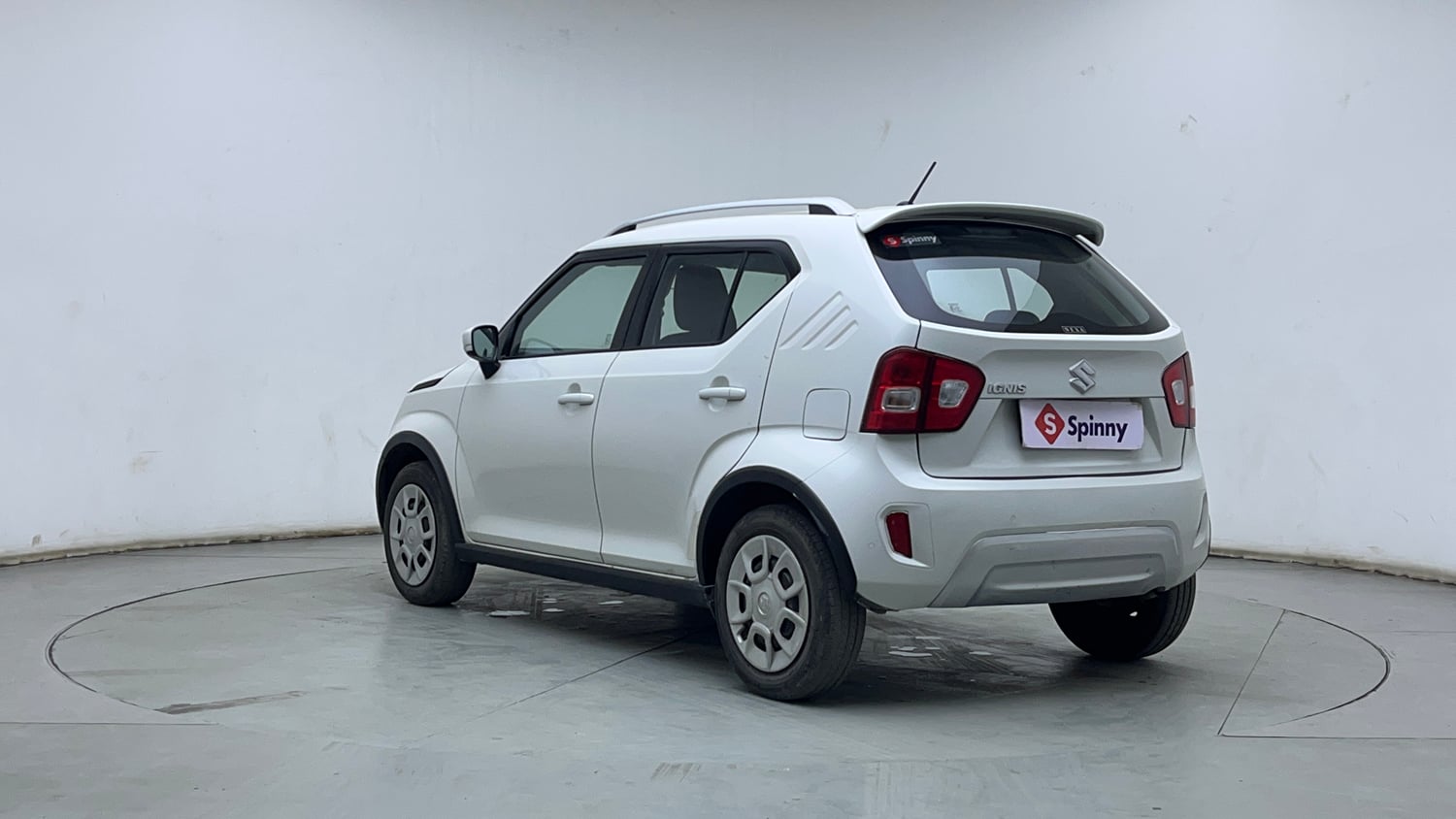 Used 2022 Maruti Suzuki Ignis Delta 1.2 AMT Petrol Automatic exterior LEFT REAR CORNER VIEW