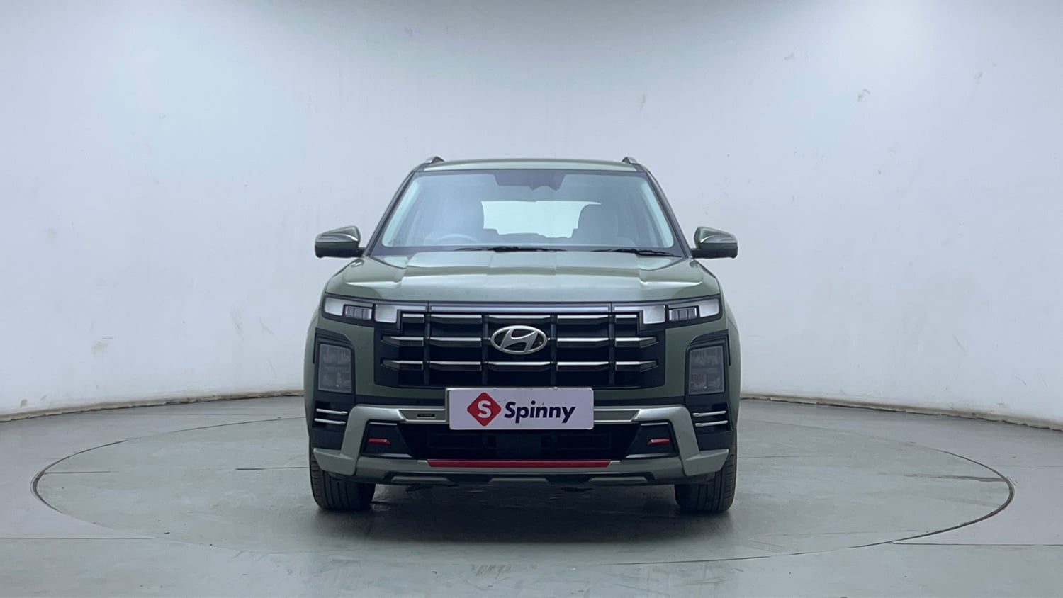 Used 2025 Hyundai Creta 1.5 MPi Petrol IVT SX(O) Petrol Automatic exterior FRONT VIEW