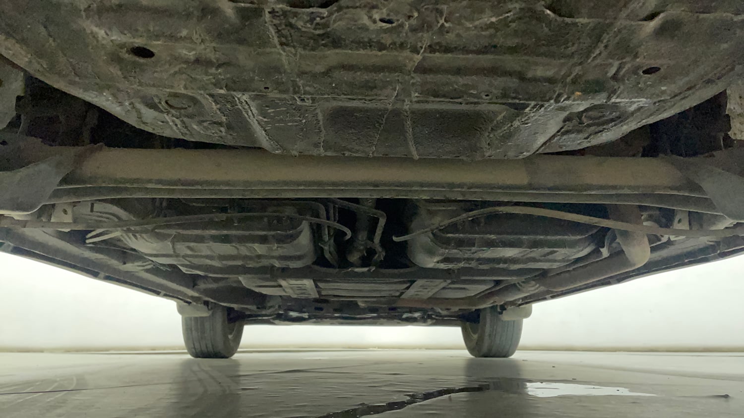 Used 2021 Honda WR-V SV MT Diesel Diesel Manual extra REAR UNDERBODY VIEW (TAKEN FROM REAR)