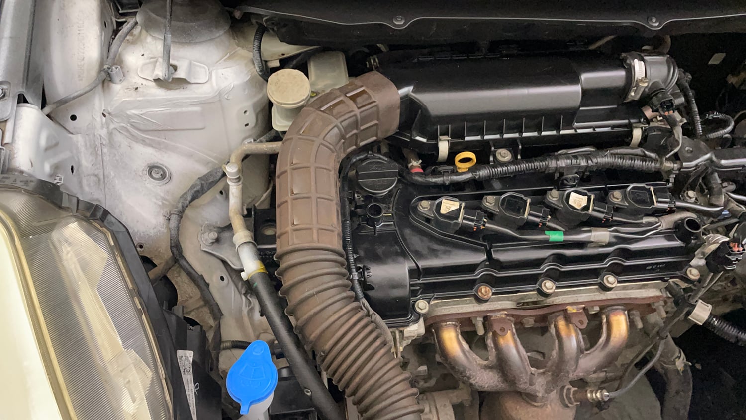 Used 2017 Maruti Suzuki Baleno Delta 1.2 Petrol Manual engine ENGINE RIGHT SIDE VIEW