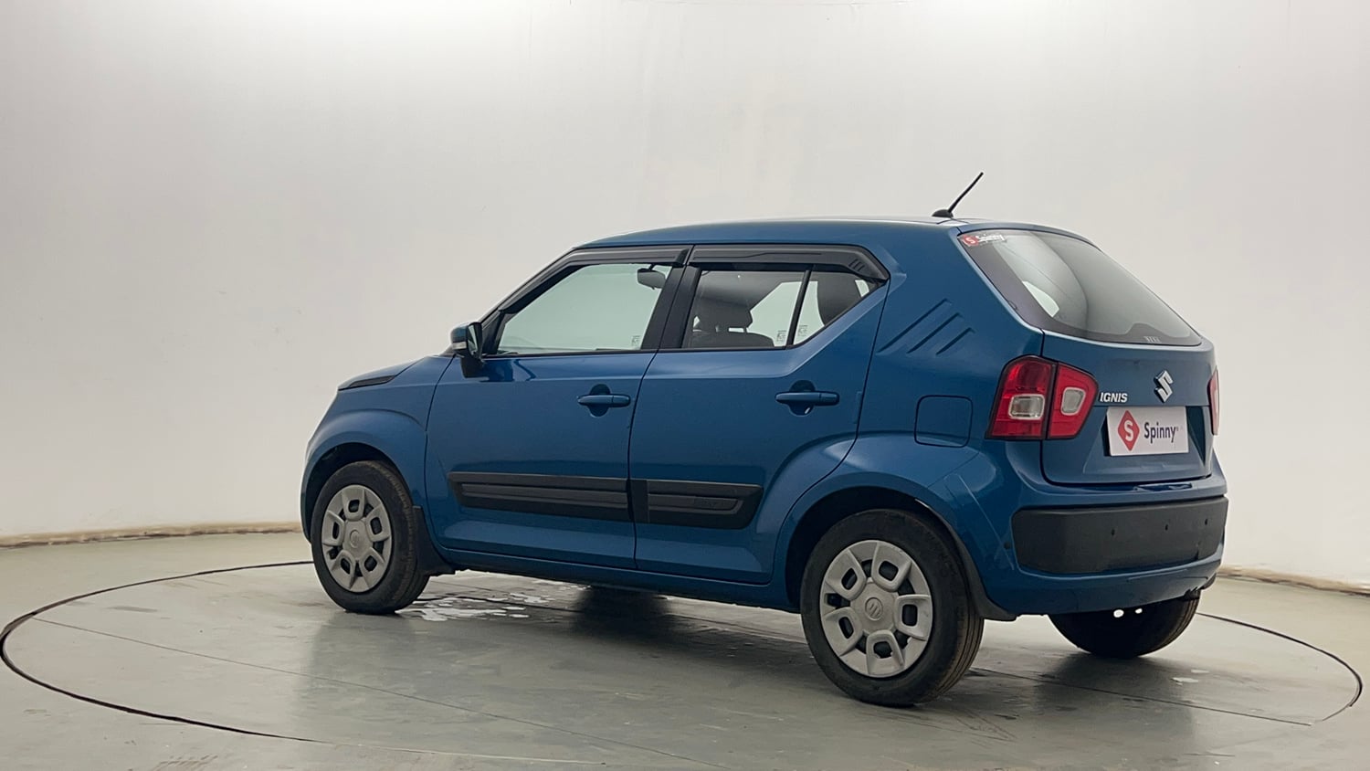 Used 2017 Maruti Suzuki Ignis Delta 1.2 MT Petrol Manual exterior LEFT REAR CORNER VIEW
