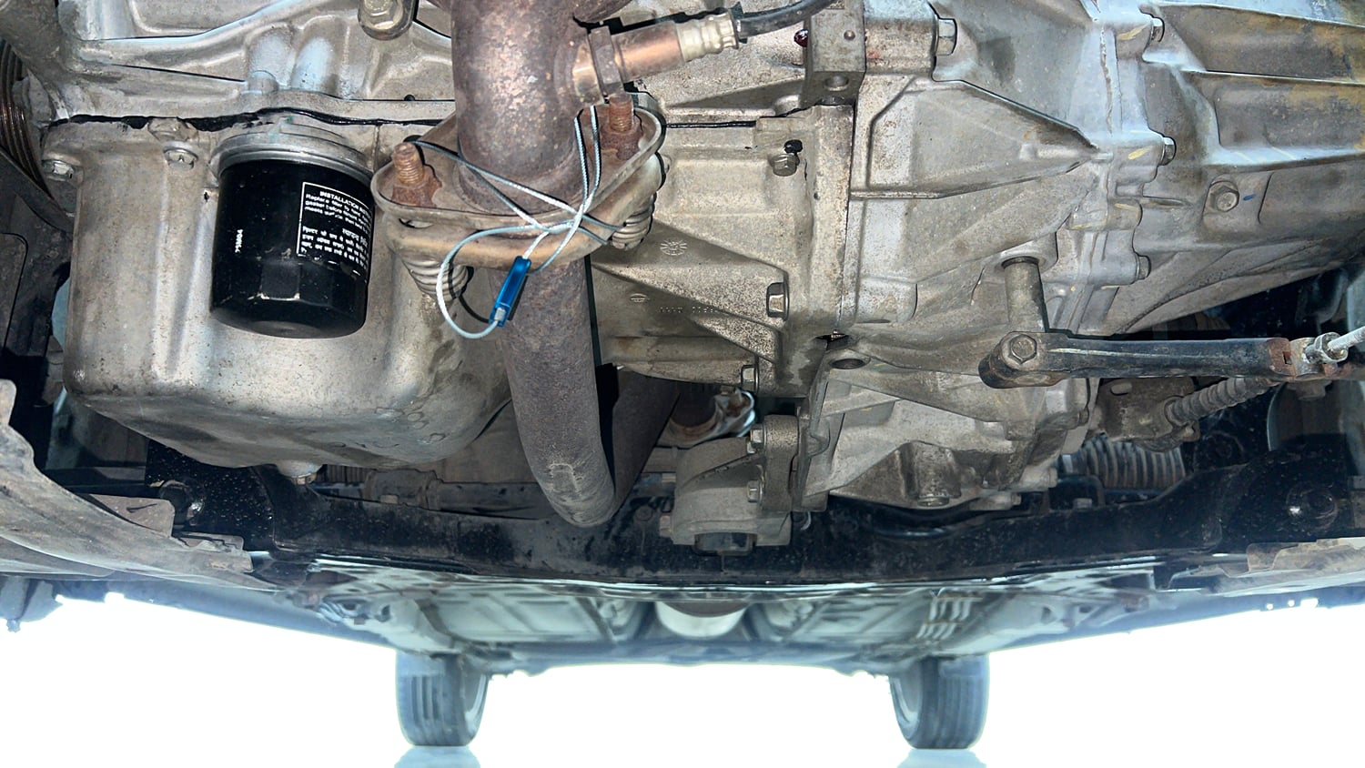 Used 2020 Toyota Glanza G Petrol Manual extra FRONT LEFT UNDERBODY VIEW