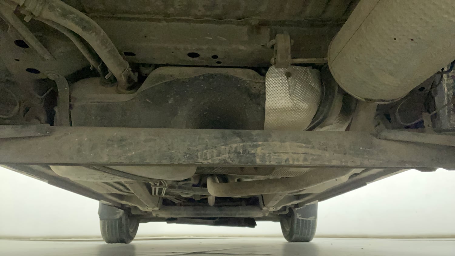 Used 2019 Ford EcoSport Titanium + 1.5L TDCi Diesel Manual extra REAR UNDERBODY VIEW (TAKEN FROM REAR)