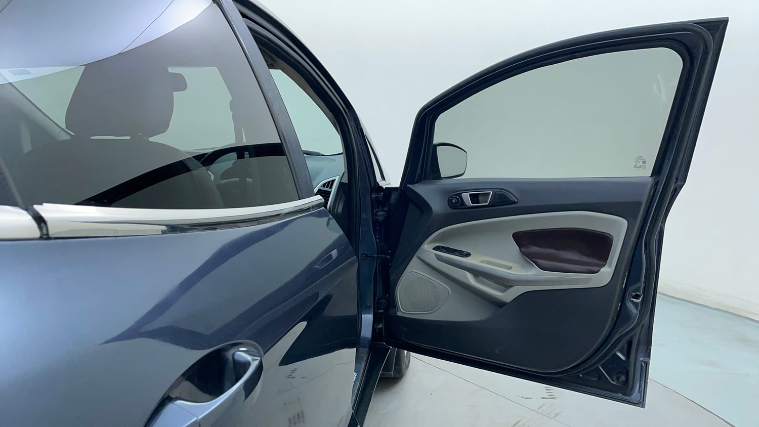 Used 2014 Ford EcoSport Titanium 1.5 TDCi Diesel Manual interior RIGHT FRONT DOOR OPEN VIEW