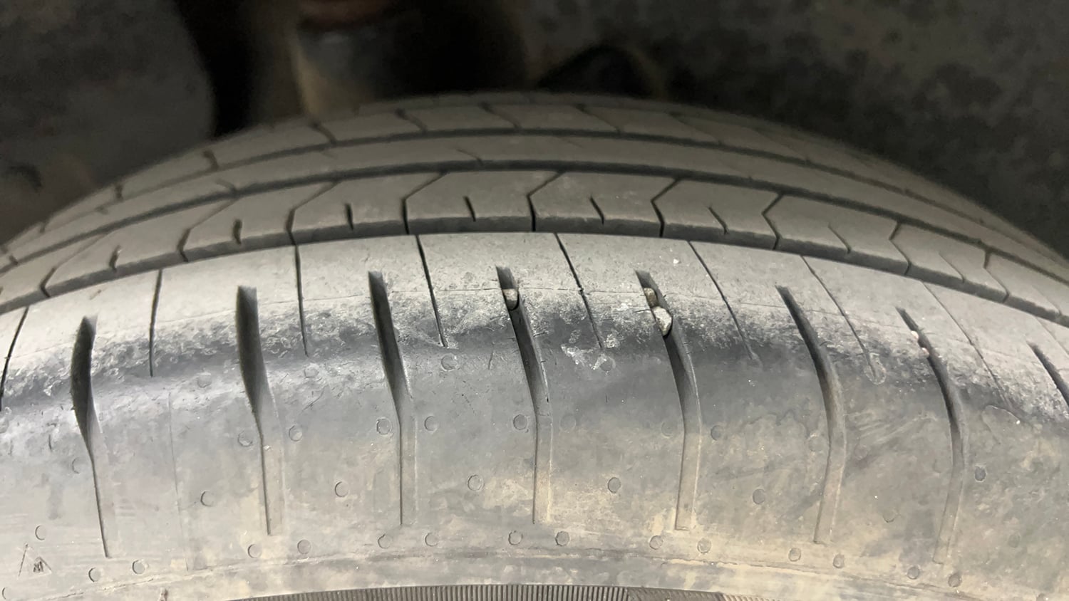 Used 2022 Hyundai Creta EX 1.5 Petrol Petrol Manual tyres RIGHT REAR TYRE TREAD VIEW