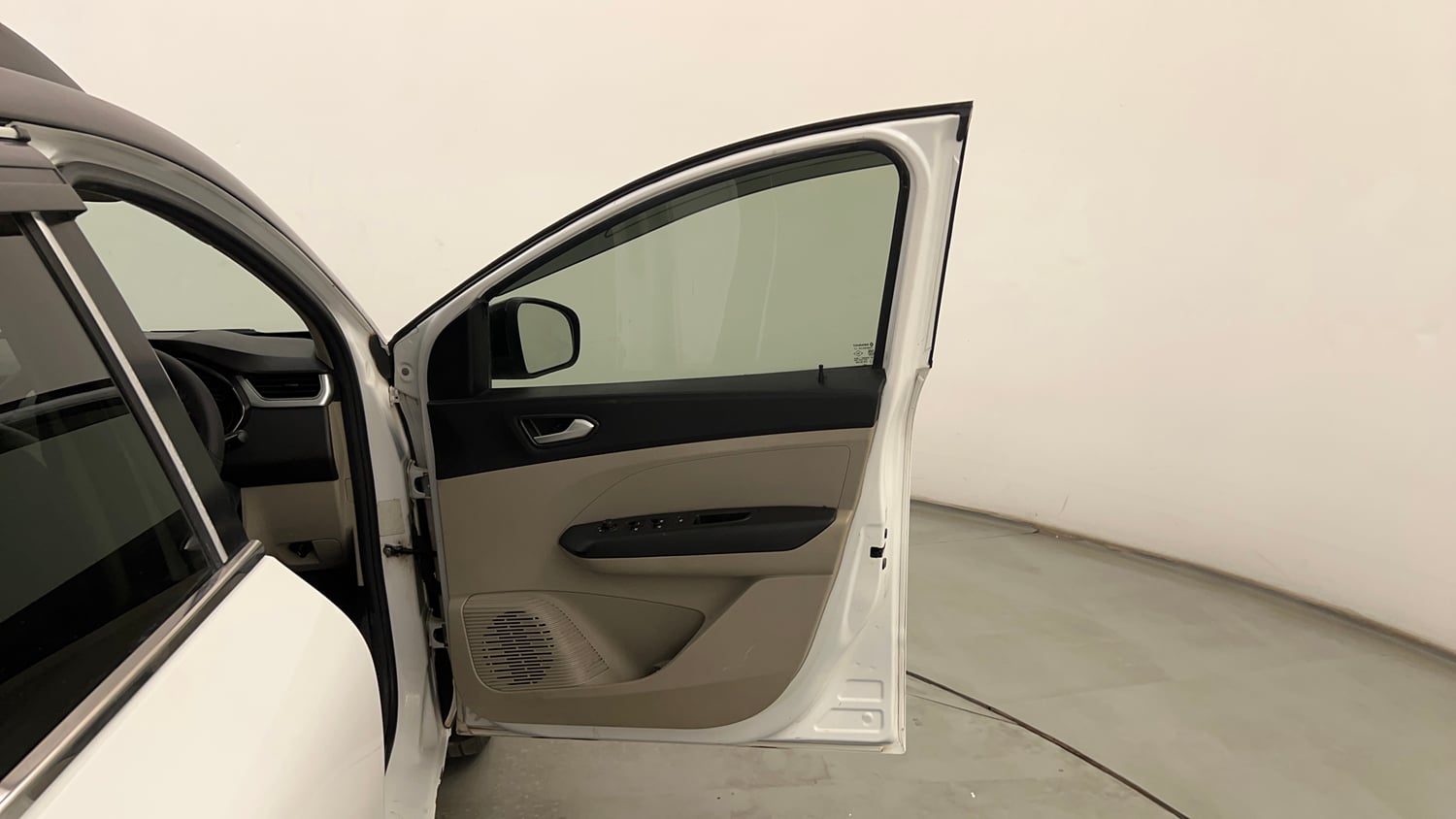 Used 2022 Renault Triber RXZ Petrol Manual interior RIGHT FRONT DOOR OPEN VIEW