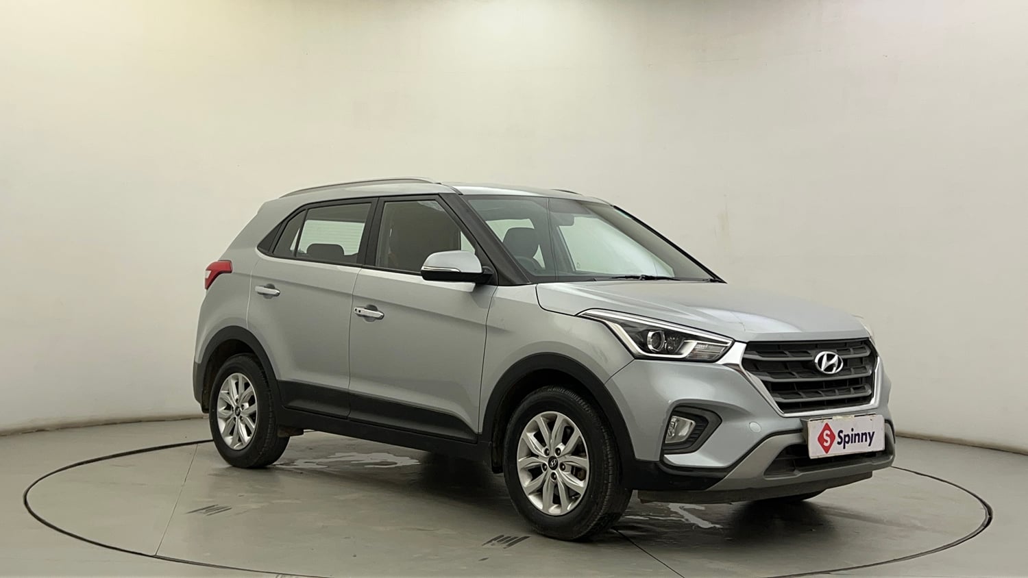 Used 2019 Hyundai Creta SX 1.6 Petrol Petrol Manual exterior RIGHT FRONT CORNER VIEW
