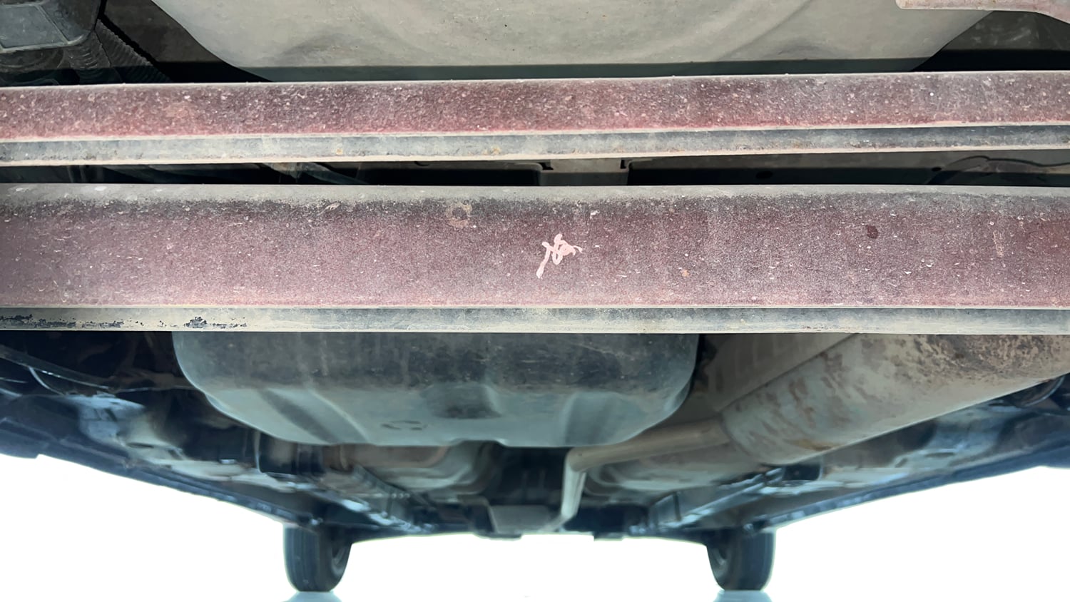 Used 2016 Hyundai Eon D-Lite + Petrol Manual extra REAR UNDERBODY VIEW (TAKEN FROM REAR)