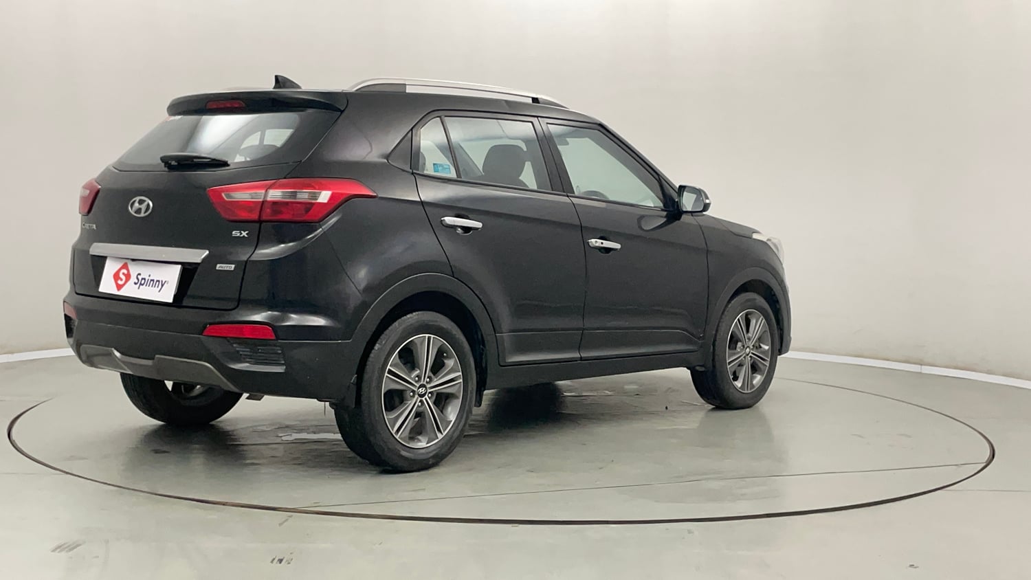 Used 2016 Hyundai Creta 1.6 SX Plus AT Petrol Petrol Automatic exterior RIGHT REAR CORNER VIEW