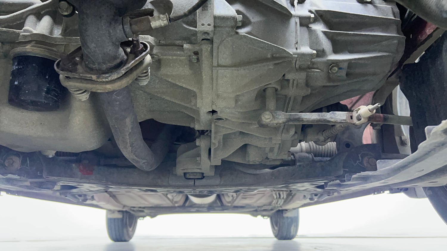 Used 2021 Maruti Suzuki Baleno Sigma Petrol Manual extra FRONT LEFT UNDERBODY VIEW